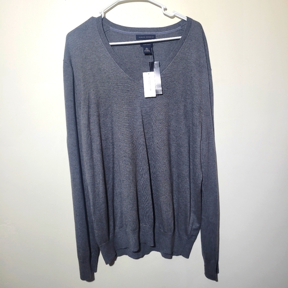 NWT Banana Republic Silk Cashmere Blend Sweater XL